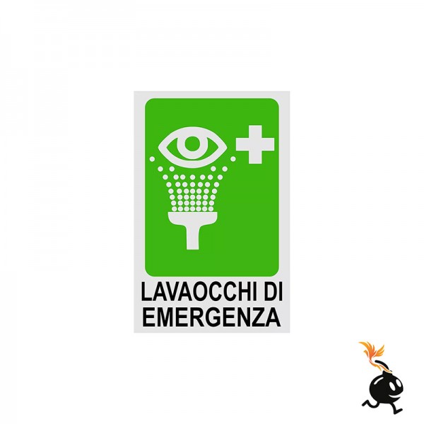 00430 - CARTELLO SEGNALETICO - LAVAOCCHI DI EMERGENZA