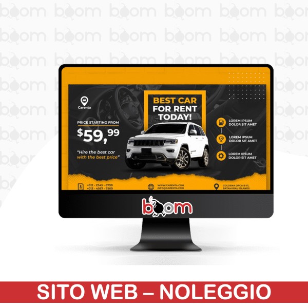 PORTALE WEB PROESSIONALE – NOLEGGIO AUTO