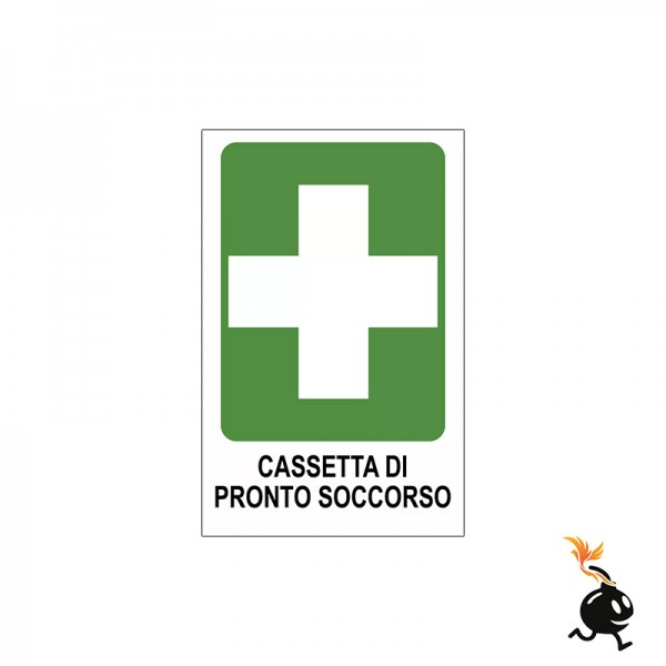 00246 - CARTELLO SEGNALETICO - CASSETTA DI PRONTO SOCCORSO