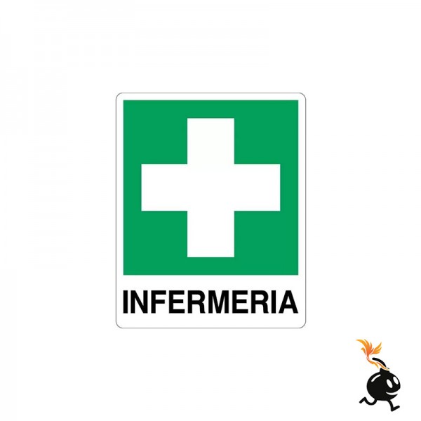00224 - CARTELLO SEGNALETICO - INFERMERIA